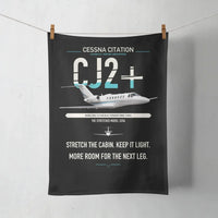 Thumbnail for Cessna Citation CJ2+ design on black towel