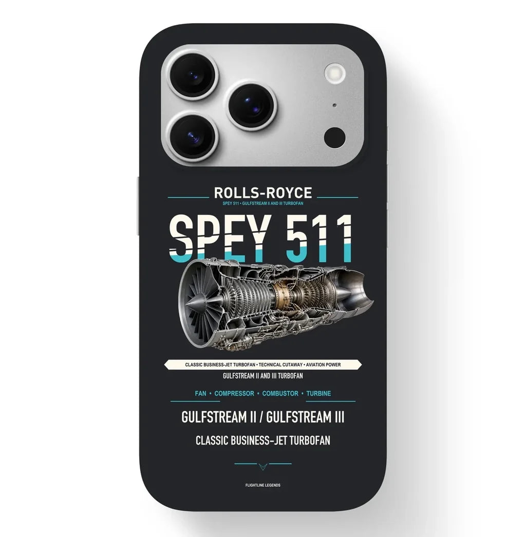 SPEY 511 Case design on black iphone case