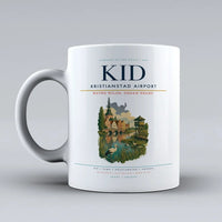 Thumbnail for Kristianstad Airport (KID) airport code design on white ceramic mug