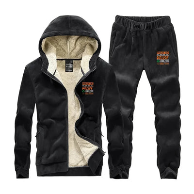Airline Pilot Label aviation design on insulated polyester winter sportsuit.