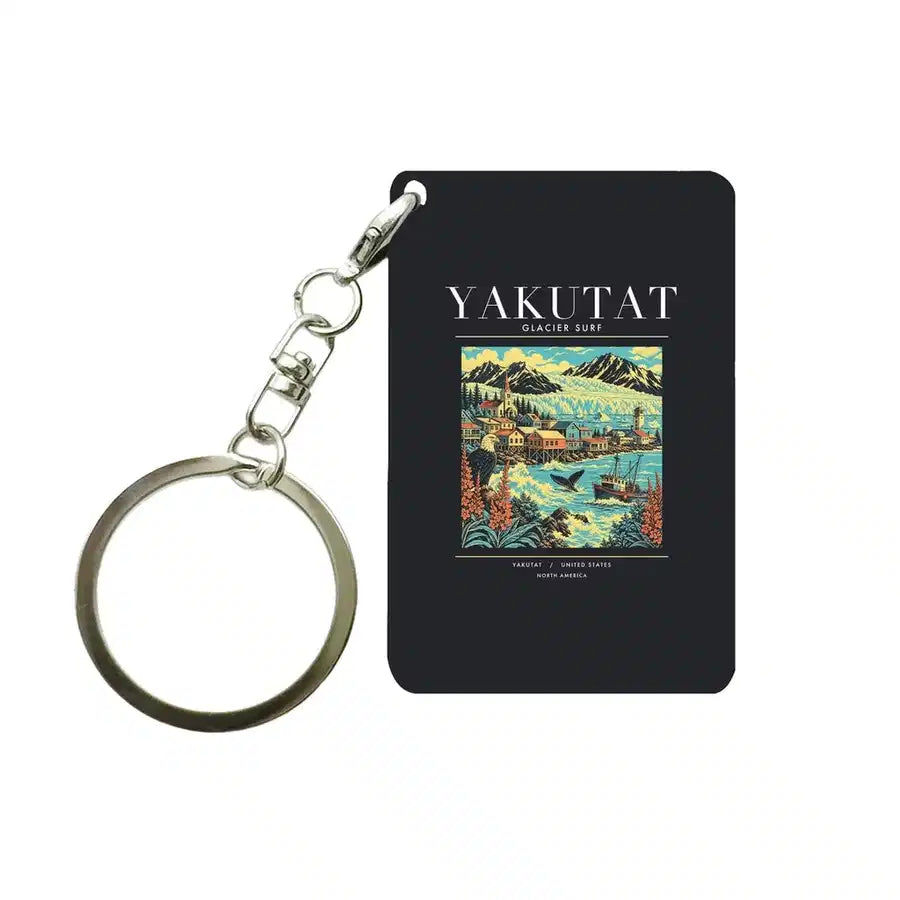 YAKUTAT - Poster - Key Chain - Black