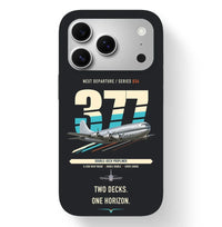 Thumbnail for Boeing 377 Stratocruiser design on black magsafe iphone case