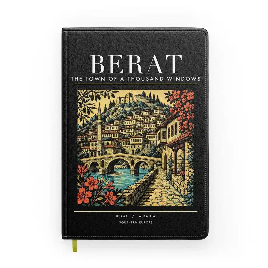 BERAT - Poster - Notebook - Black