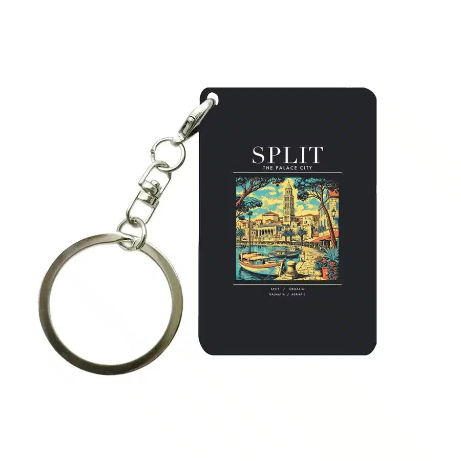 SPLIT - Poster - Key Chain - Black