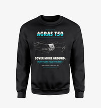Thumbnail for DJI Agras T50 design on black sweatshirt