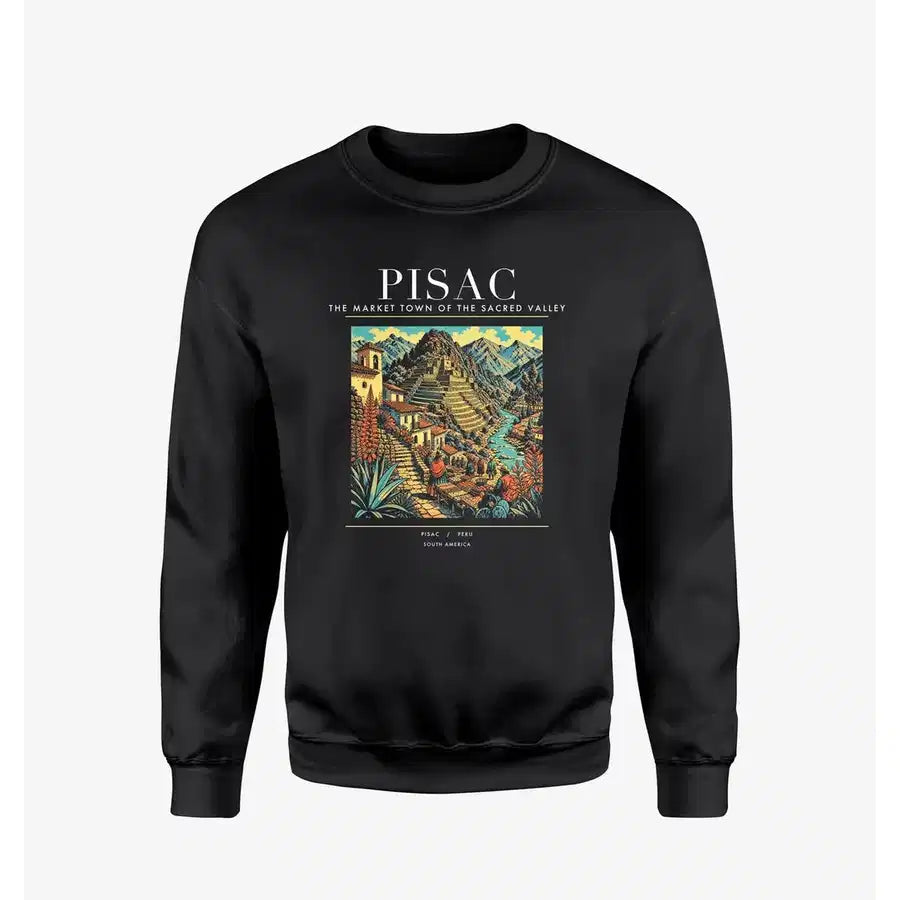 PISAC - Poster - Sweatshirt - Black