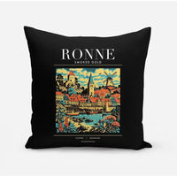 Thumbnail for RONNE - Poster - Pillow - Black