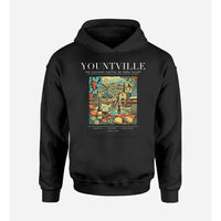 Thumbnail for YOUNTVILLE - Poster - Premium Hoodie - Black