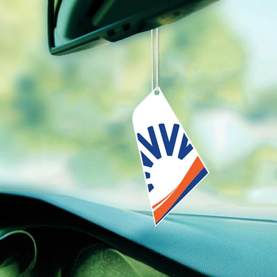 SunExpress Car aviation design on scented aviation-themed paper car air freshener.