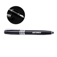 Thumbnail for Antonov & Text rollerball pen - black