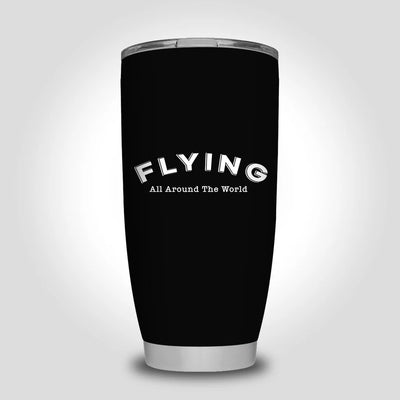 Flying All Around The World Travel Mug