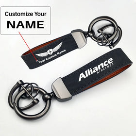 Alliance Airlines Horseshoe Buckle Key Chains