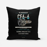 Thumbnail for CF6-6 design on black pillow
