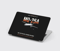 Thumbnail for MQ-25A STINGRAY design on black MacBook case