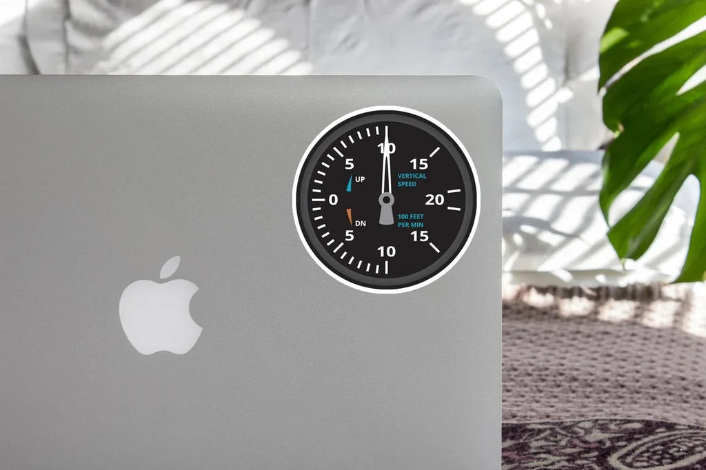 Vertical Speed Sticker - view 3