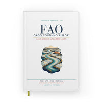 Thumbnail for Gago Coutinho Airport Faro (FAO) design on white notebook
