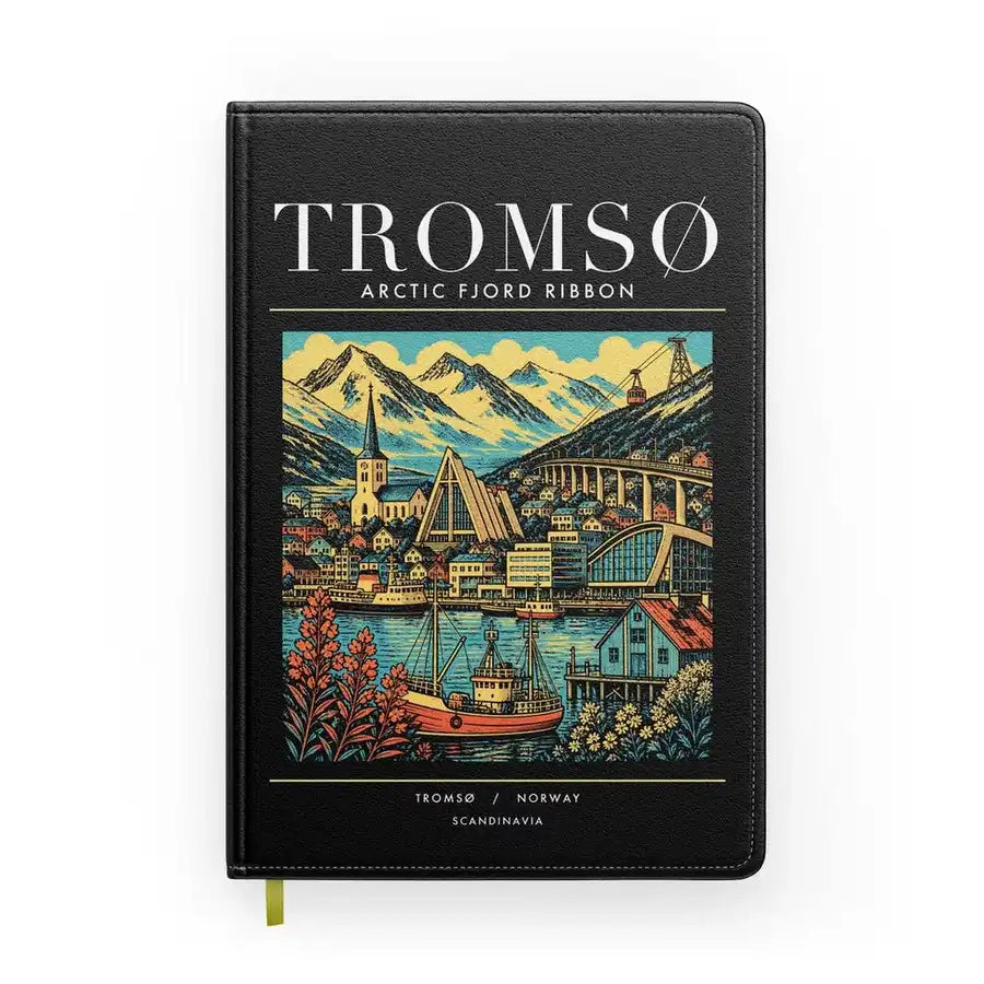 TROMSØ - Poster - Notebook - Black
