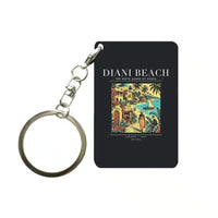 Thumbnail for DIANI BEACH - Poster - Key Chain - Black