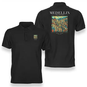 Medellin City Series Premium Polo T-Shirts