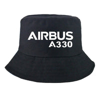 Thumbnail for Airbus A330 & Text Summer aviation embroidery on breathable cotton summer hat.