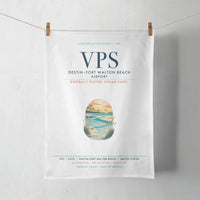 Thumbnail for Destin Fort Walton Beach Airport (VPS) design on white towel
