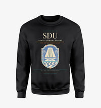 Thumbnail for Santos Dumont Airport (SDU) design on black sweatshirt