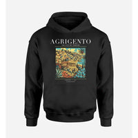Thumbnail for AGRIGENTO - Poster - Premium Hoodie - Black