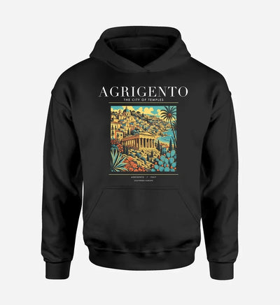 AGRIGENTO - Poster - Premium Hoodie - Black