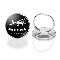 Thumbnail for Cessna Aeroclub aviation ring in stainless steel.