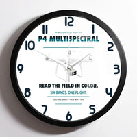 Thumbnail for DJI P4 Multispectral design on white framed wall clock