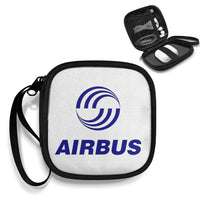 Thumbnail for AIRBUS Portable aviation design portable headphone bag, padded polyester construction.