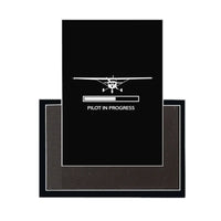 Thumbnail for Pilot In Progress (Cessna) aviation design magnet in strong neodymium core.