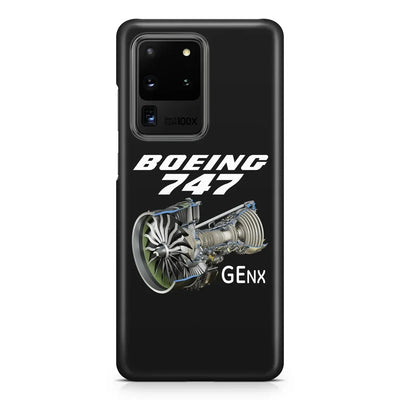 Boeing 747 & GENX Engine Samsung S & Note Cases aviation design on Samsung Galaxy S/Note case for Samsung Galaxy S/Note.
