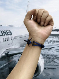 Thumbnail for Customisable Airplane Shape Bracelet - view 3