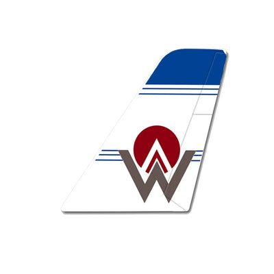 America West Airlines aviation design tail sticker in weather-resistant vinyl.