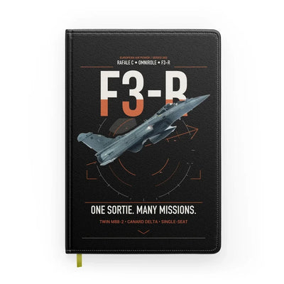 Dassault Rafale C — F3-R standard design on black notebook