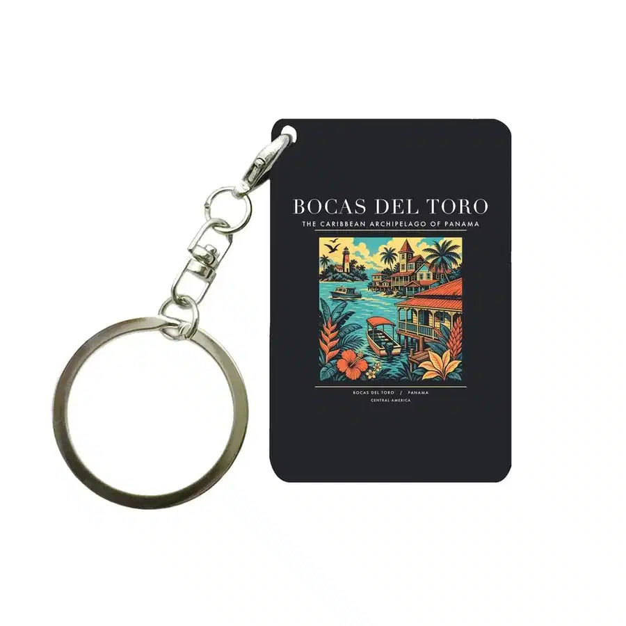 BOCAS DEL TORO - Poster - Key Chain - Black