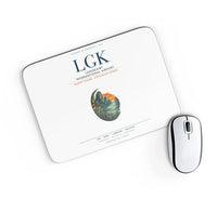 Thumbnail for Langkawi International Airport (LGK) design on white rectangle mouse pad
