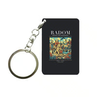 Thumbnail for RADOM - Poster - Key Chain - Black