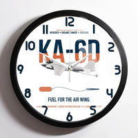 Thumbnail for KA-6D Intruder design on white framed wall clock