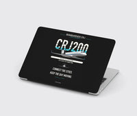 Thumbnail for Bombardier CRJ200 design on black MacBook case