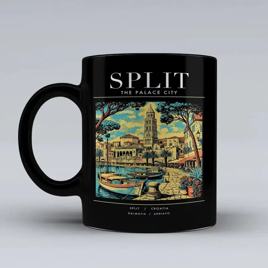 SPLIT - Poster - Mug - Black