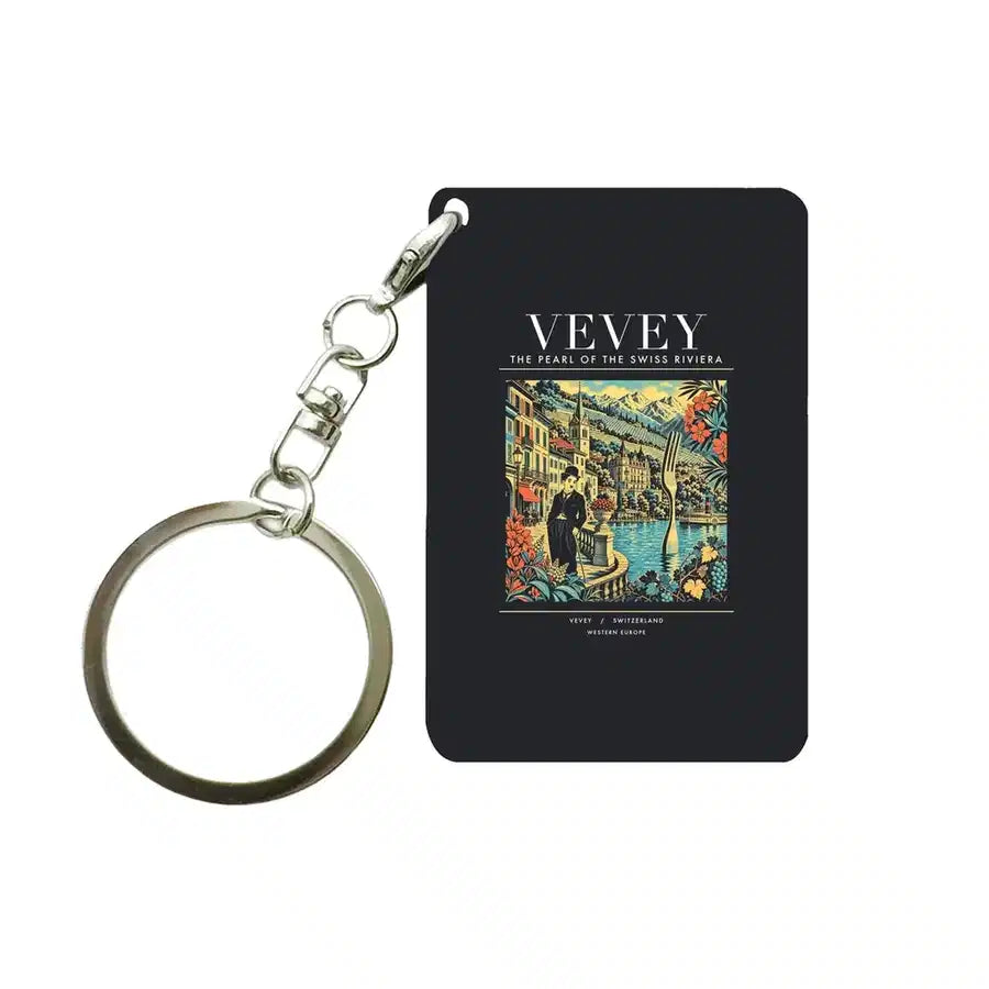 VEVEY - Poster - Key Chain - Black