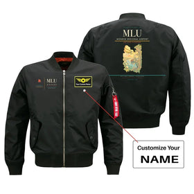 Monroe Regional Airport (MLU) Bomber Jacket