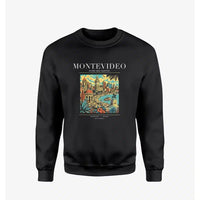 Thumbnail for MONTEVIDEO - Poster - Sweatshirt - Black