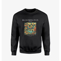 Thumbnail for BLOOMINGTON - Poster - Sweatshirt - Black