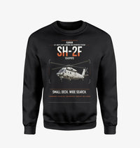 Thumbnail for Kaman SH-2F Seasprite design on black sweatshirt