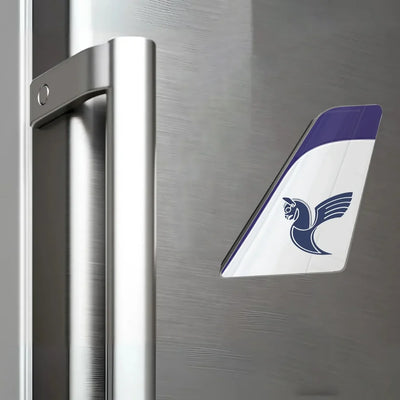Iran Air aviation design tail magnet in 3D metal with magnetic back.