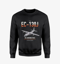 Thumbnail for EC-130J Commando Solo III design on black sweatshirt