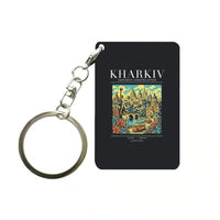 Thumbnail for KHARKIV - Poster - Key Chain - Black